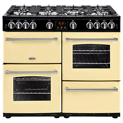 Belling Farmhouse 100G Gas Range Cooker Cream